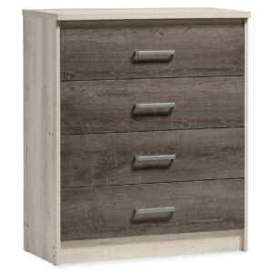 Chest f 4 drawers Olympus pakoworld  in castillo-toro colour 80x40x95