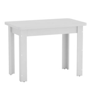 Dining table Celeste pakoworld white table 100x60x73.5cm