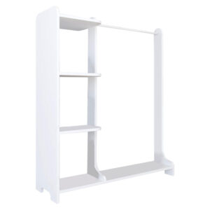 Entrance furniture Renesme pakoworld white 106x35x128cm