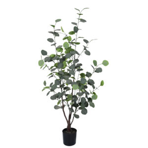 Eucalyptus decorative plant in a pot Inart green pp H120cm