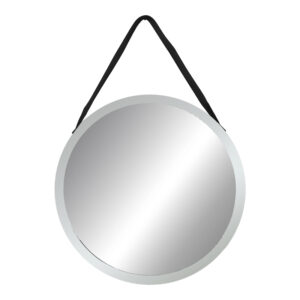 Hanging mirror Hangie Inart silver-black pp D76x3cm