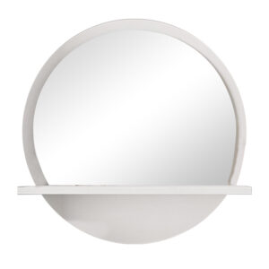 Jaklyn pakoworld melamine mirror in white shade 62x6x62cm