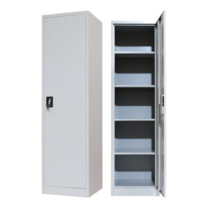 Koya pakoworld metal wardrobe-column in light gray color 50x45x180cm