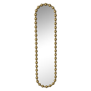 Mirror Baris Inart gold metallic 40x4.5x160cm