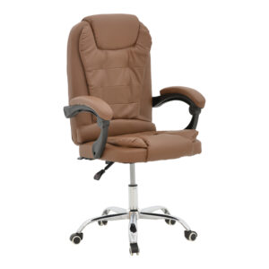 Office chair manager Kardi pakoworld brown pu 66x64x117cm