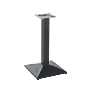 Ova pakoworld metal table base in black shade 40x40x72cm