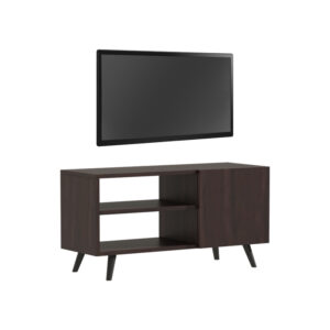 TV cabinet Orianne pakoworld melamine walnut-wenge 90x32x46cm