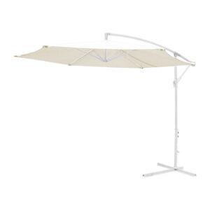 Umbrella professional Jiopel pakoworld one-piece fabric white aluminum-beige fabric Φ3m