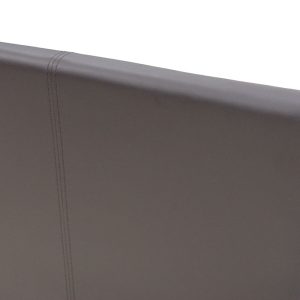 006 000013 4 3 Bed Nevil pakoworld PU dark brown matte 100x200Indoor furniture > Beds