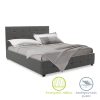 006 000018 7 3 seater Sofa-bed Rebel pakoworld with fabric in light grey color 189x92x82cmIndoor furniture > Sofas