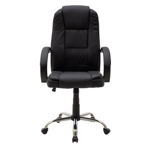 015 000055 3 2 Manager office chair Cara pakoworld with pu black colourOffice furniture > Manager office chairs