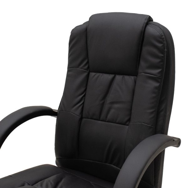 015 000055 4 2 Manager office chair Cara pakoworld with pu black colourOffice furniture > Manager office chairs