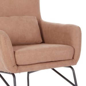 024 000036 3 2 Armchair Rimbo pakoworld rotten apple velvet fabric-black leg 66x81x102cmSPRING OFFERS