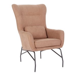 024 000036 5 Armchair Rimbo pakoworld rotten apple velvet fabric-black leg 66x81x102cmSPRING OFFERS