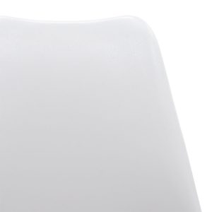 029 000048 4 10 Chair Gaston pakoworld PP with PU color white - oakIndoor furniture > Chairs