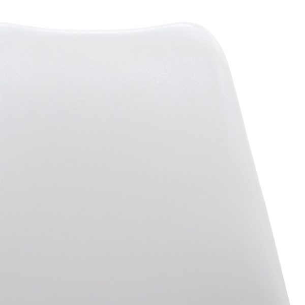 029 000048 4 10 Chair Gaston pakoworld PP with PU color white - oakIndoor furniture > Chairs