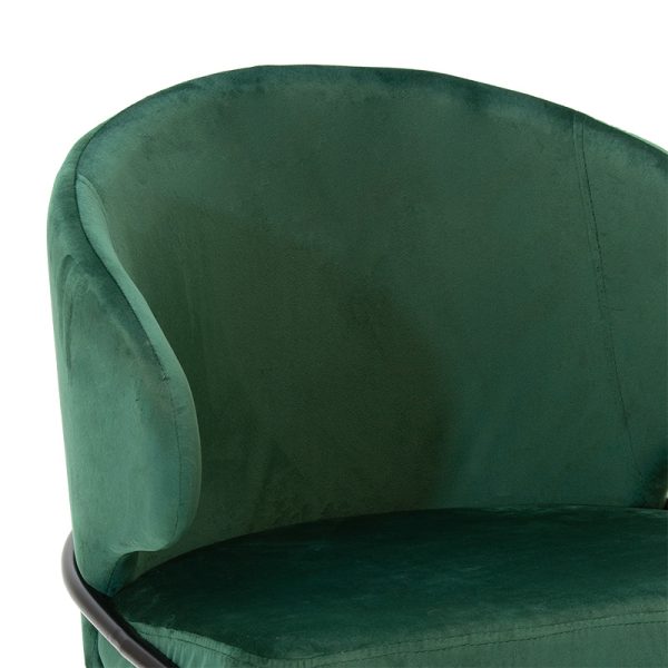 029 000104 4 2 Chair Nalu pakoworld velvet dark green-black golden legSPRING OFFERS