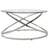 029 000106 7 Babs pakoworld side table on wheels in white-natural color 60x40x71-92cmIndoor furniture > Tables auxiliary