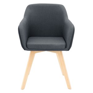 029 000144 3 5 Safira armchair pakoworld PU fabric black-natural 57x58x84cmIndoor furniture > Living room armchairs