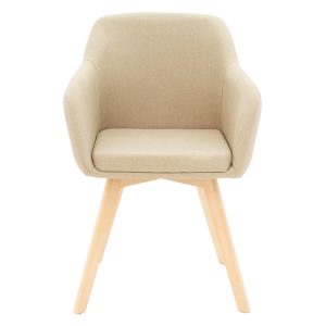 029 000145 3 3 Safira armchair pakoworld PU fabric beige-natural 57x58x84cmIndoor furniture > Living room armchairs