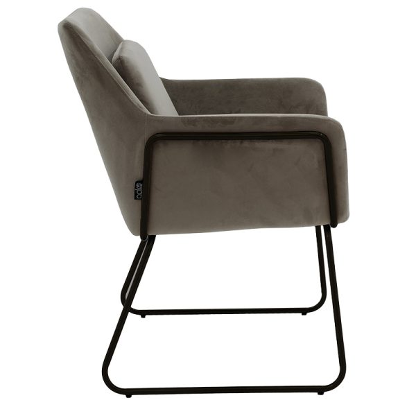 029 000161 2 2 Armchair Mira pakoworld anthracite-black 65x69x86cmIndoor furniture > Living room armchairs