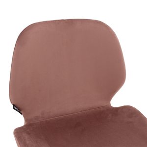029 000190 4 Bar Stool Impel metal golden legs-velvet rotten appleIndoor furniture > Bar stools