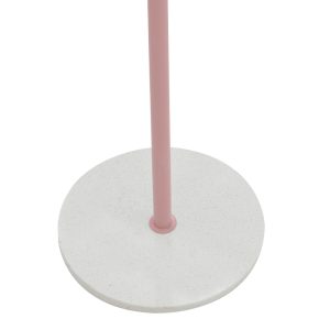 029 000229 2 4 Coat stand Mush pakoworld pink-white metal 30x30x168cmIndoor furniture > Children's Room