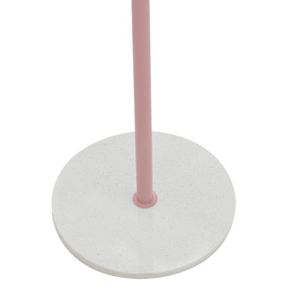 029 000229 2 4 Coat stand Mush pakoworld pink-white metal 30x30x168cmIndoor furniture > Children's Room