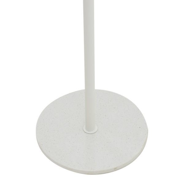029 000230 2 5 Coat stand Mush pakoworld white metal 30x30x168cmIndoor furniture > Children's Room