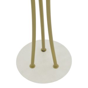 029 000231 3 2 Coat stand Marianni pakoworld gold-white metal 50x38x182cmIndoor furniture > Hoods - Hangers