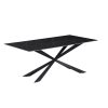 029 000261 11 Coffee table Kunlo Inart gold chrome-black glass D50x53.5cmIndoor furniture > Tables auxiliary