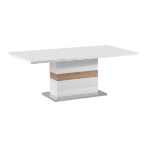 029 000263 5 Zoekrin Inart table white mdf 200x100x76cmIndoor furniture > Dining Tables
