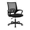 029 000323 18 Mafeshi pakoworld pu office-work chair on wheels in black shade 45x44x70-82cmOffice furniture > Office chair for children