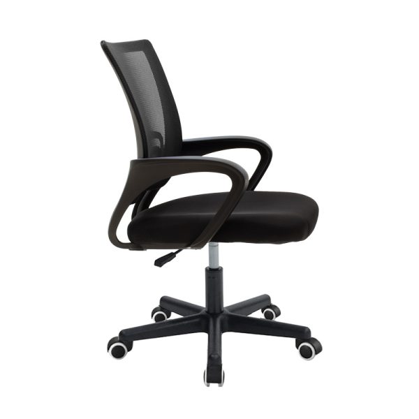 029 000323 2 15 Berto II pakoworld office chair with mesh fabric in black shade 60x48x85-95cmOffice furniture > Office chair for children