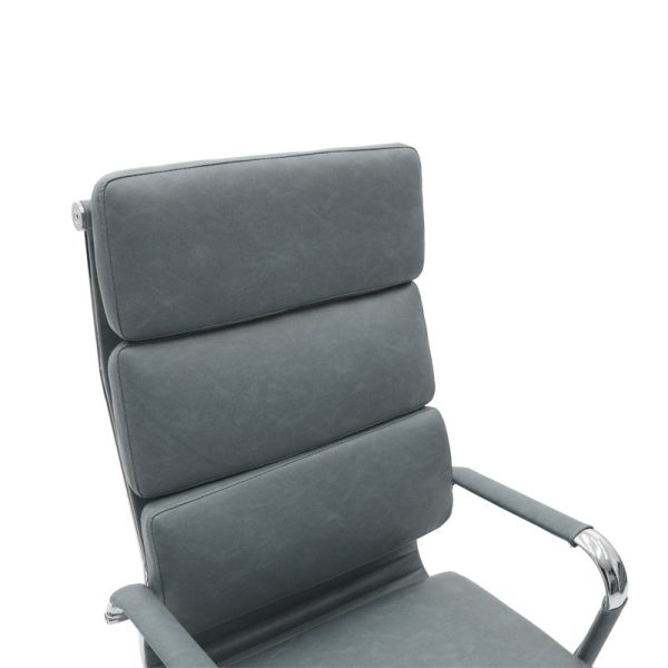 033 000016 4 7 Manager office chair Tokyo pakoworld with pu grey antique colourOffice furniture > Manager office chairs