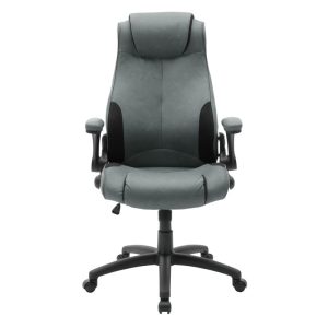 033 000017 3 4 Manager office chair Bear pakoworld with pu grey antique-black colourOffice furniture > Manager office chairs