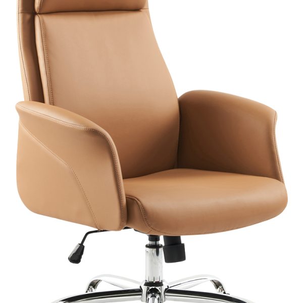 033 000020 2 5 Manager office chair Derjio pakoworld brown pu 68x66x115cmOffice furniture > Manager office chairs