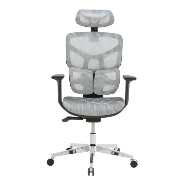 033 000021 4 6 Director's office chair Karlo pakoworld white-black mesh fabric 72x70x112cmOffice furniture > Manager office chairs