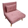035 000094 5 2 seater sofa-bed Commit pakoworld fabric in beige-grey color 142x93x90 cmIndoor furniture > Sofas-bed