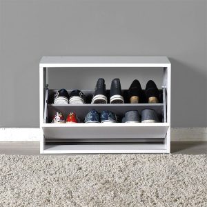 039 000056 2 2 Shoes cabinet Step pakoworld 6 pairs in white color 60x30x42 cmIndoor furniture > Shoe storage cabinet & cupboards