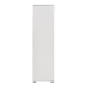 039 000154 3 7 Multipurpose cabinet Chad1 pakoworld white gloss 45x32x169cmIndoor furniture > Home organization > Bathroom > Cabinets