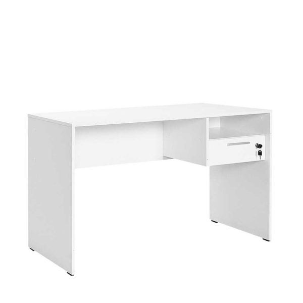 039 000195 3 Concept I pakoworld desk in white diamont shade 120x60x75cmOffice furniture > Working desk