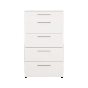 039 000208 4 Lacci pakoworld chest of drawers in white 60x44x108cmIndoor furniture > Home organization > Kitchen > Chest of Drawers