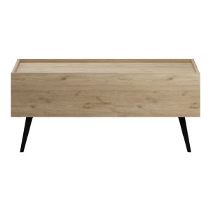039 000210 2 6 Coffee table with drawerTema pakoworld in oak shade 103x60x44cmIndoor furniture > Coffee tables