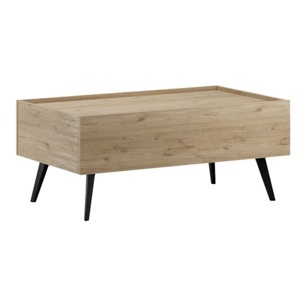 039 000210 9 Coffee table with drawerTema pakoworld in oak shade 103x60x44cmIndoor furniture > Coffee tables
