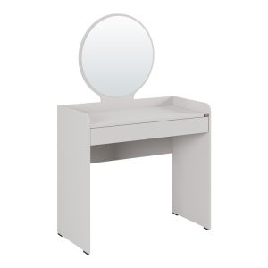 039 000212 6 Bedroom vanity with mirror Nashi I pakoworld in mink shade 90x47x147cmIndoor furniture > Drawers-consoles