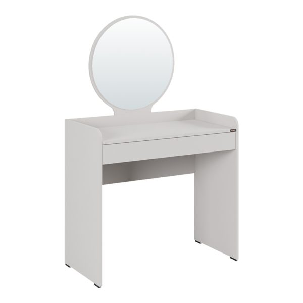 039 000212 6 Bedroom vanity with mirror Nashi I pakoworld in mink shade 90x47x147cmIndoor furniture > Drawers-consoles