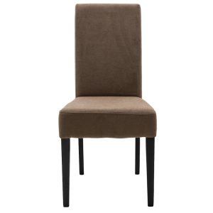 047 000048 3 2 Chair Ditta pakoworld with light brown fabric - wooden legs wengeIndoor furniture > Chairs