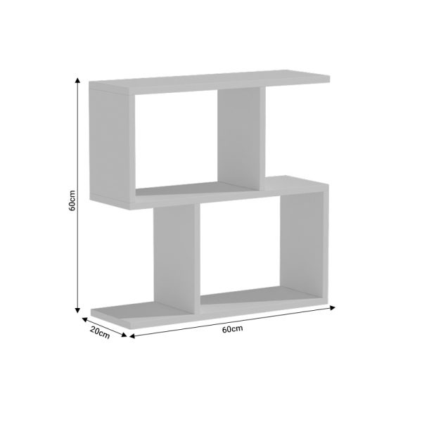 049 000084 3 8 Side table Kora pakoworld melamine white 60x20x60cmIndoor furniture > Tables auxiliary