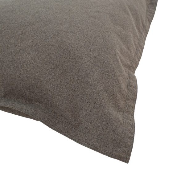 056 000087 3 2 Bean bag pillow Simpan pakoworld fabric grey-brownEASTER OFFERS